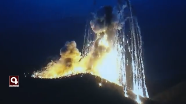 Pressemitteilung über die Einsetzung von verbotenen weißen Phosphorbomben in Arzach (Berg-Karabach)