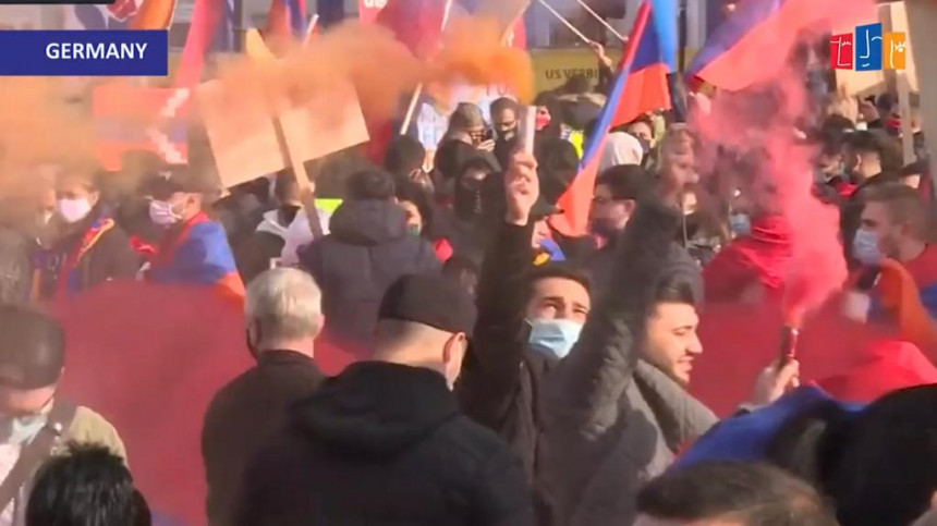 "Everyone's heart is beating for Artsakh and Armenia."