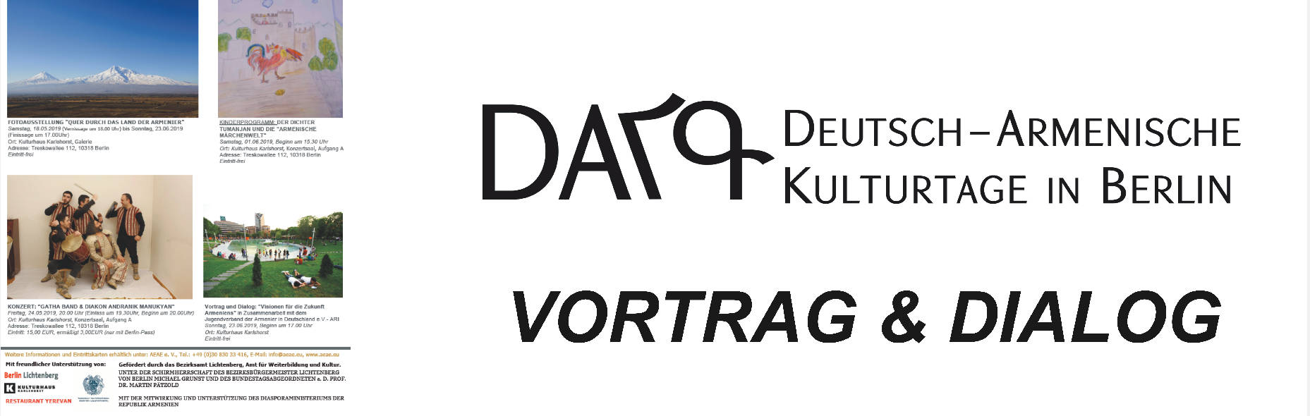 VORTRAG UND DIALOG AM 23.06.2019: "VISIONEN FÜR DIE ZUKUNFT ARMENIENS" IN ZUSAMMENARBEIT MIT DEM JUGENDVERBAND DER ARMENIER IN DEUTSCHLAND e.V. - ARI, MODERATOR: MIKAYEL MINASYAN (AEAE E.V.)